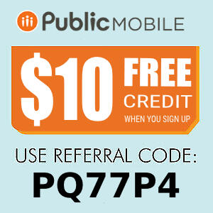 Public Mobile Promo Code: PQ77P4